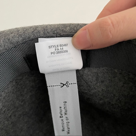 J. Crew Wool Fedora w/ Grosgrain Ribbon - Picture 5 of 5